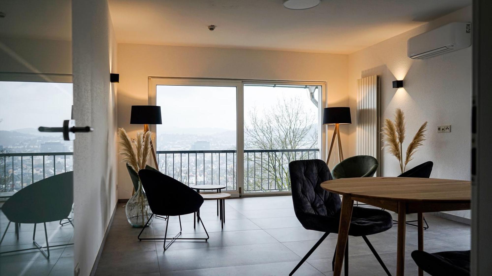 Si-View Doppelzimmer Siegen Zimmer 15 - Hotel Buitenkant foto