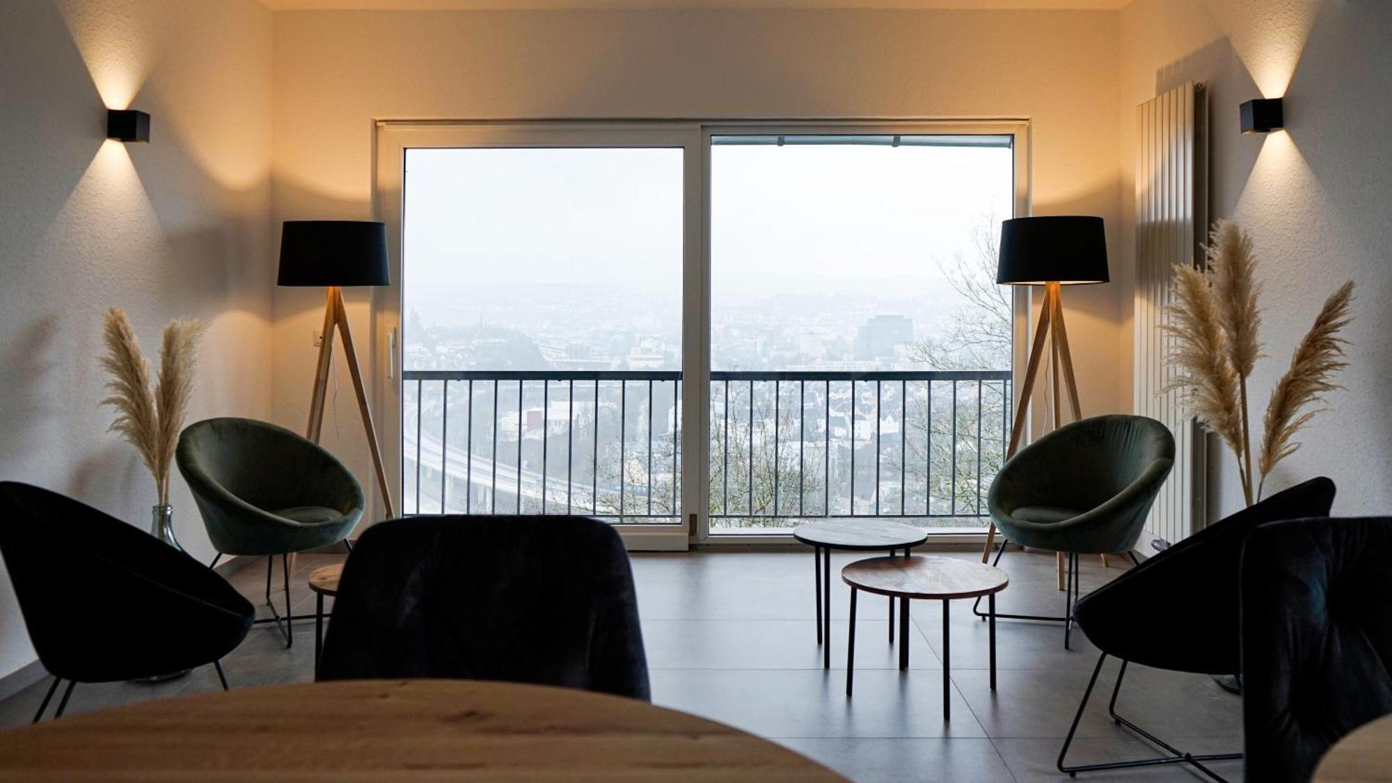 Si-View Doppelzimmer Siegen Zimmer 15 - Hotel Buitenkant foto